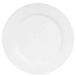 Nevaeh White by Fitz and Floyd - Nevaeh White® by Fitz and Floyd® Grand Rim Salad Plate