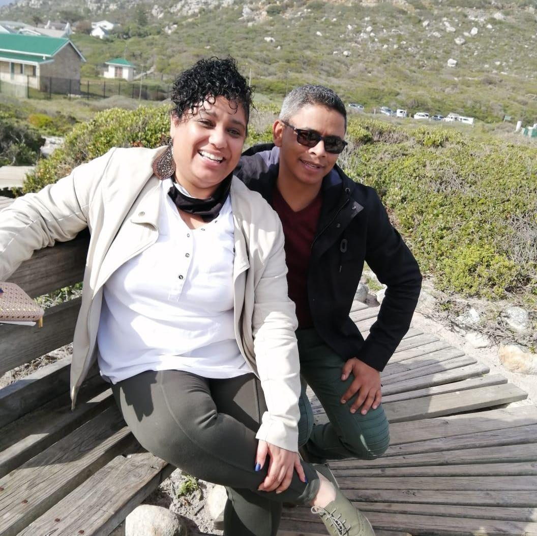 At a friend's get together in Kommetjie