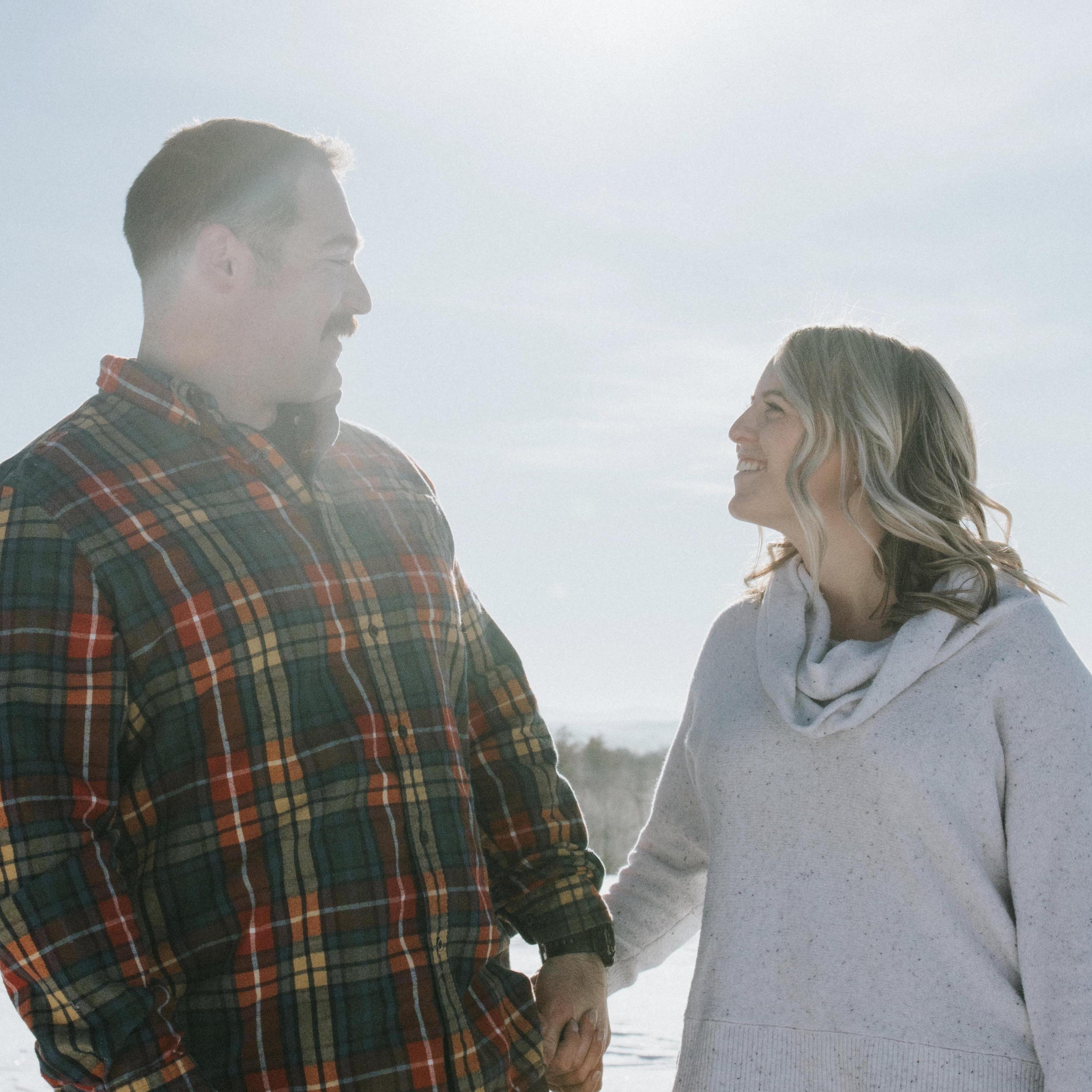 Engagement shoot, Canterbury Shaker Village