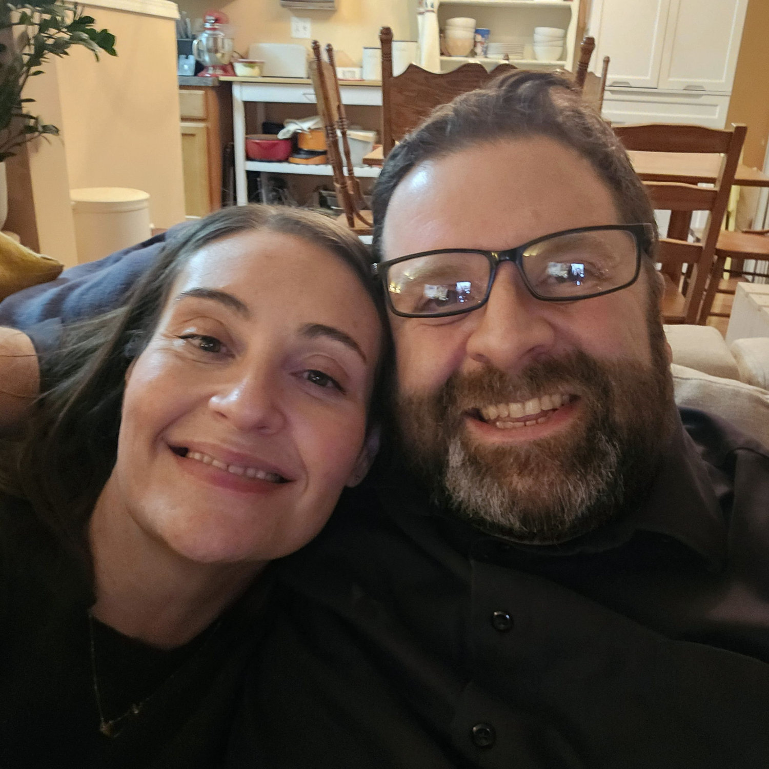 Our first photo together!