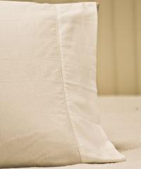 Standard Pillowcase (2) Natural 280 tc Sateen