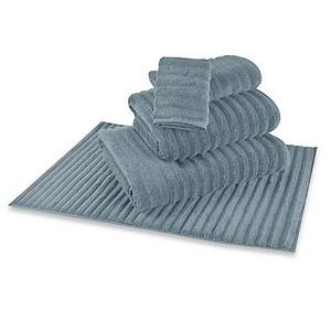 Turkish Luxury Collection - Turkish Ribbed Bath Towel in Twilight Blue