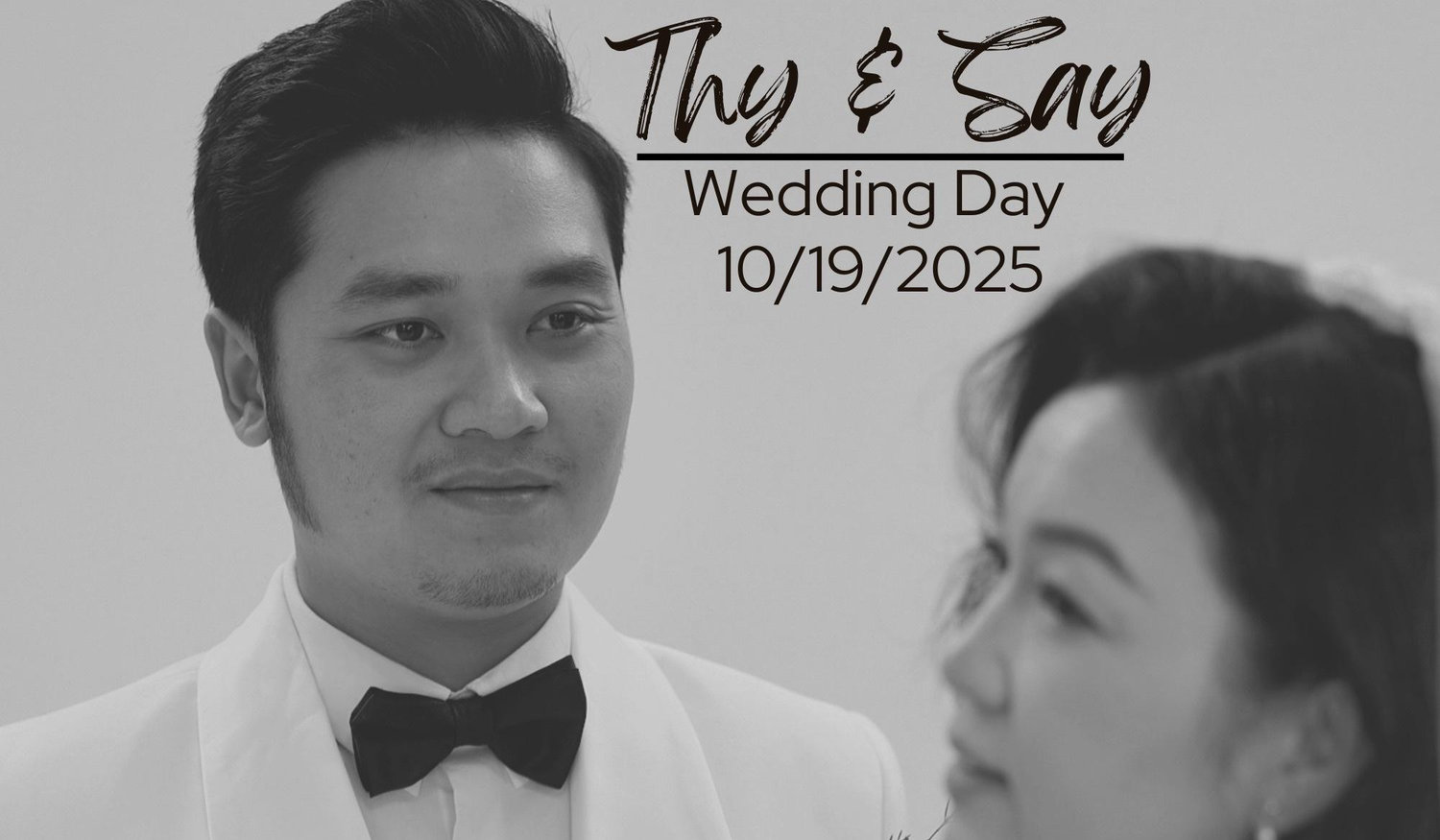 The Wedding Website of Thy Tran and Say Dinh