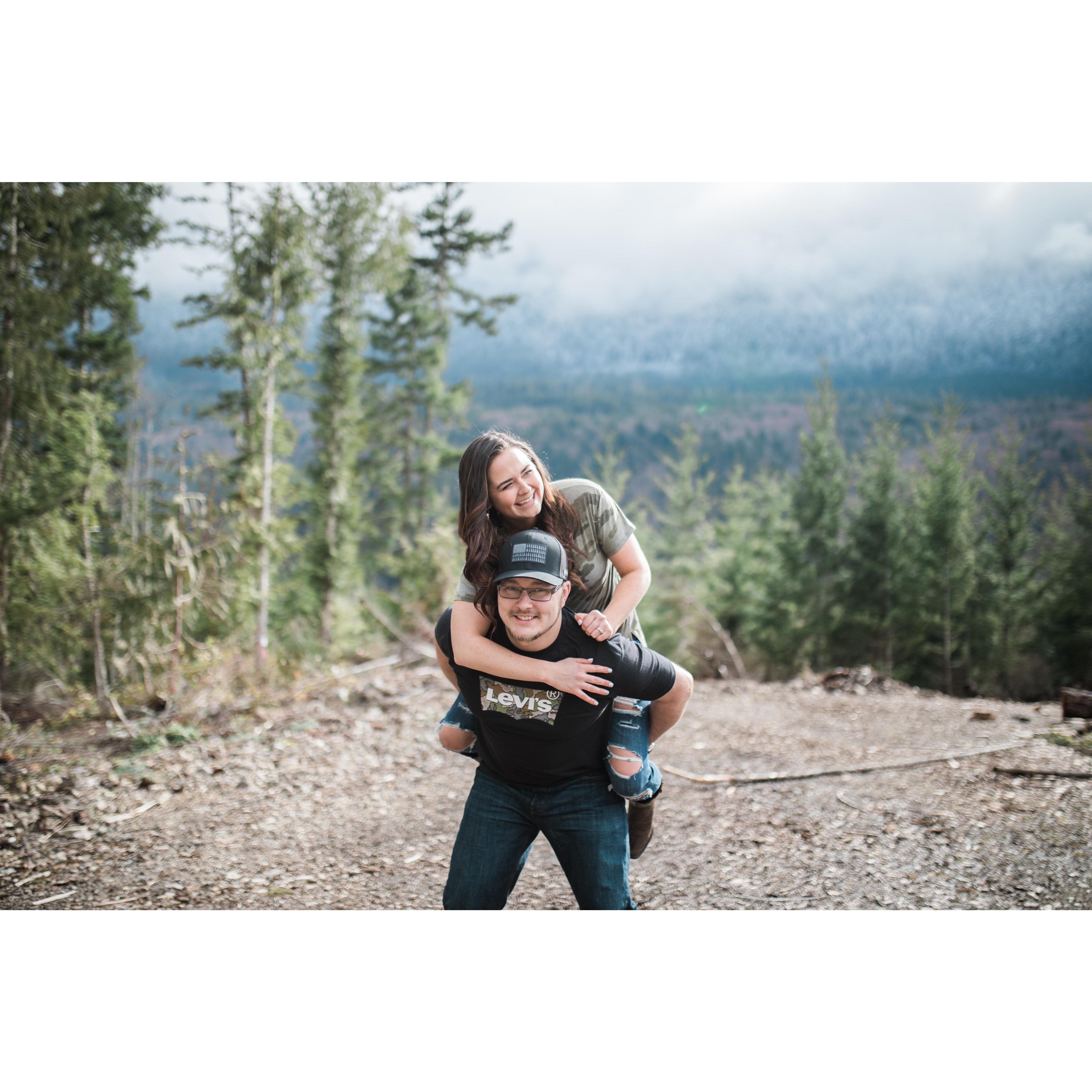 piggy back rides are always fun!