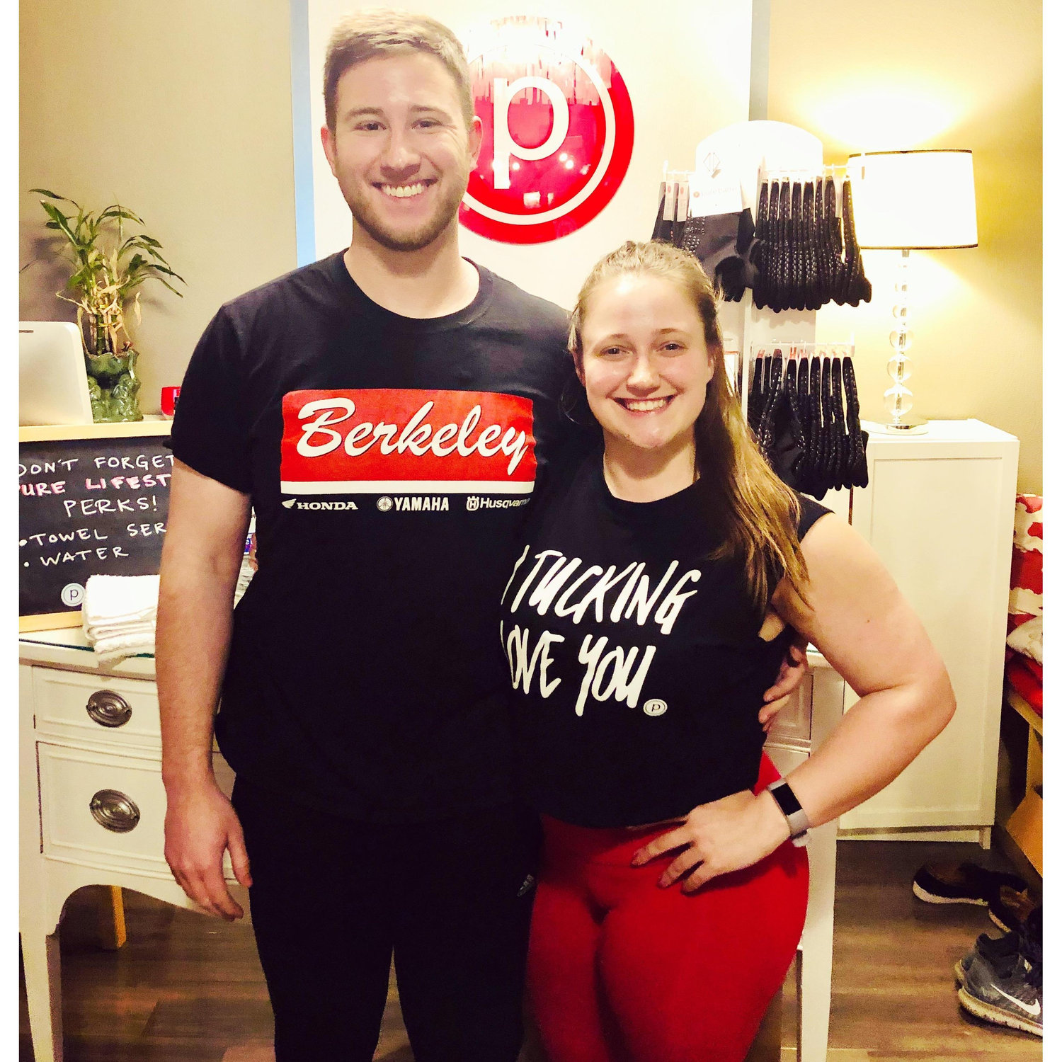 when Raquel was a Pure Barre instructor