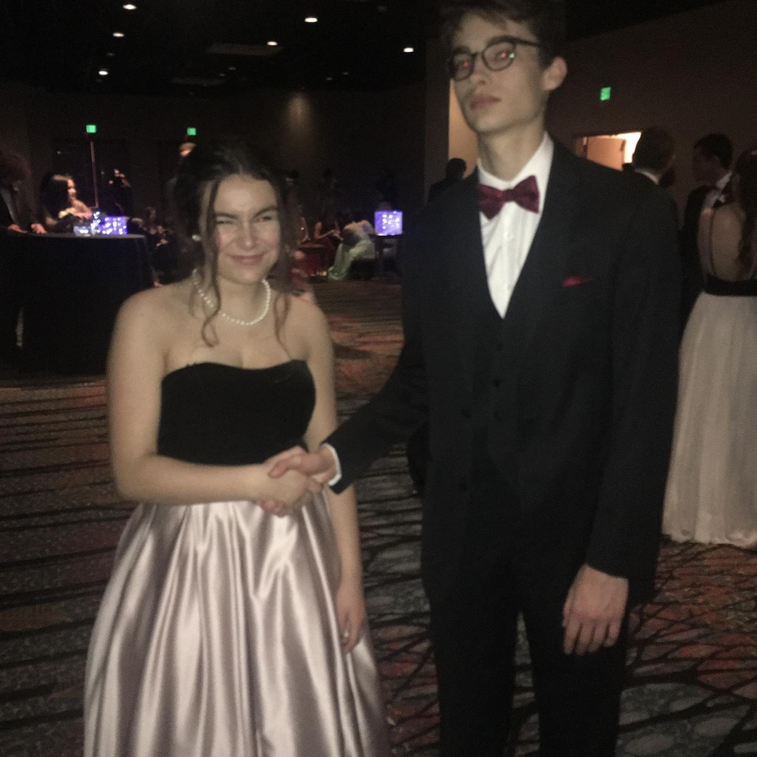 Our very first photo together! (at Junior prom)