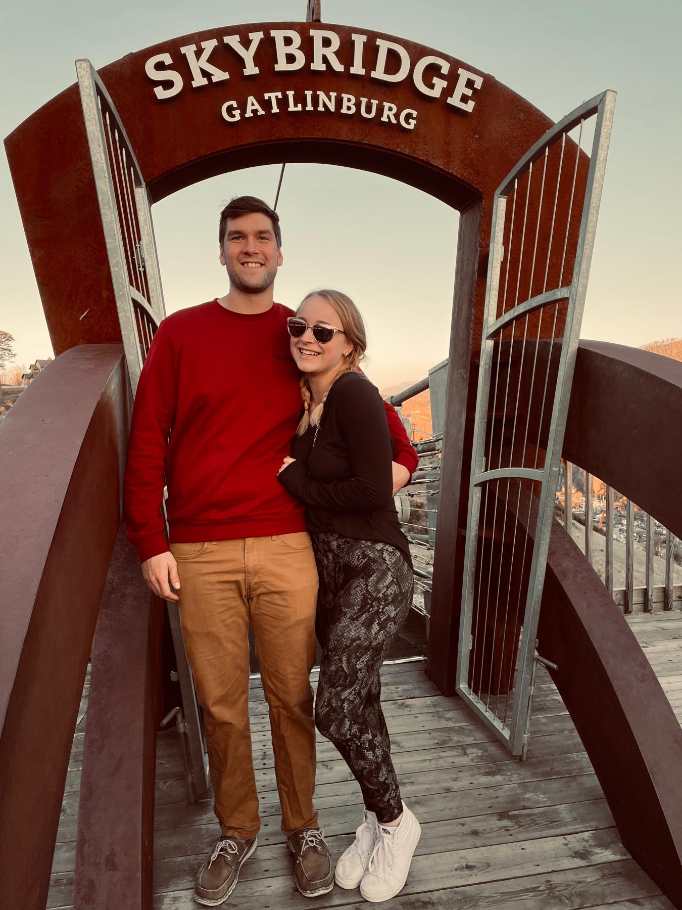 Another trip to Gatlinburg, after crossing the sky bridge! 2020