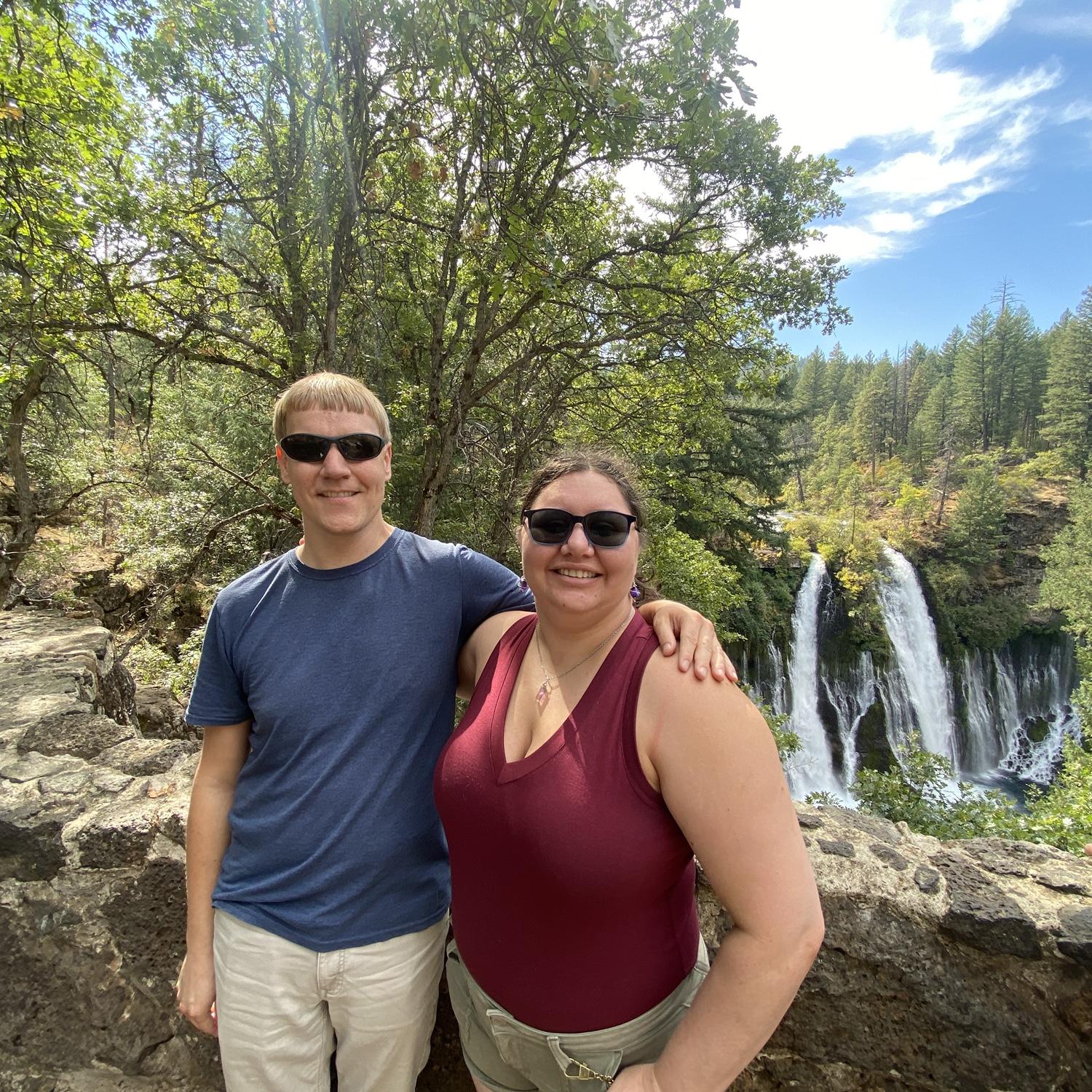 First road trip together, Burney Falls.