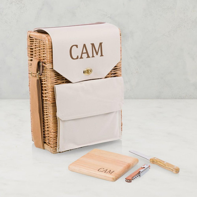 Corsica Wine and Cheese Picnic Basket PZ