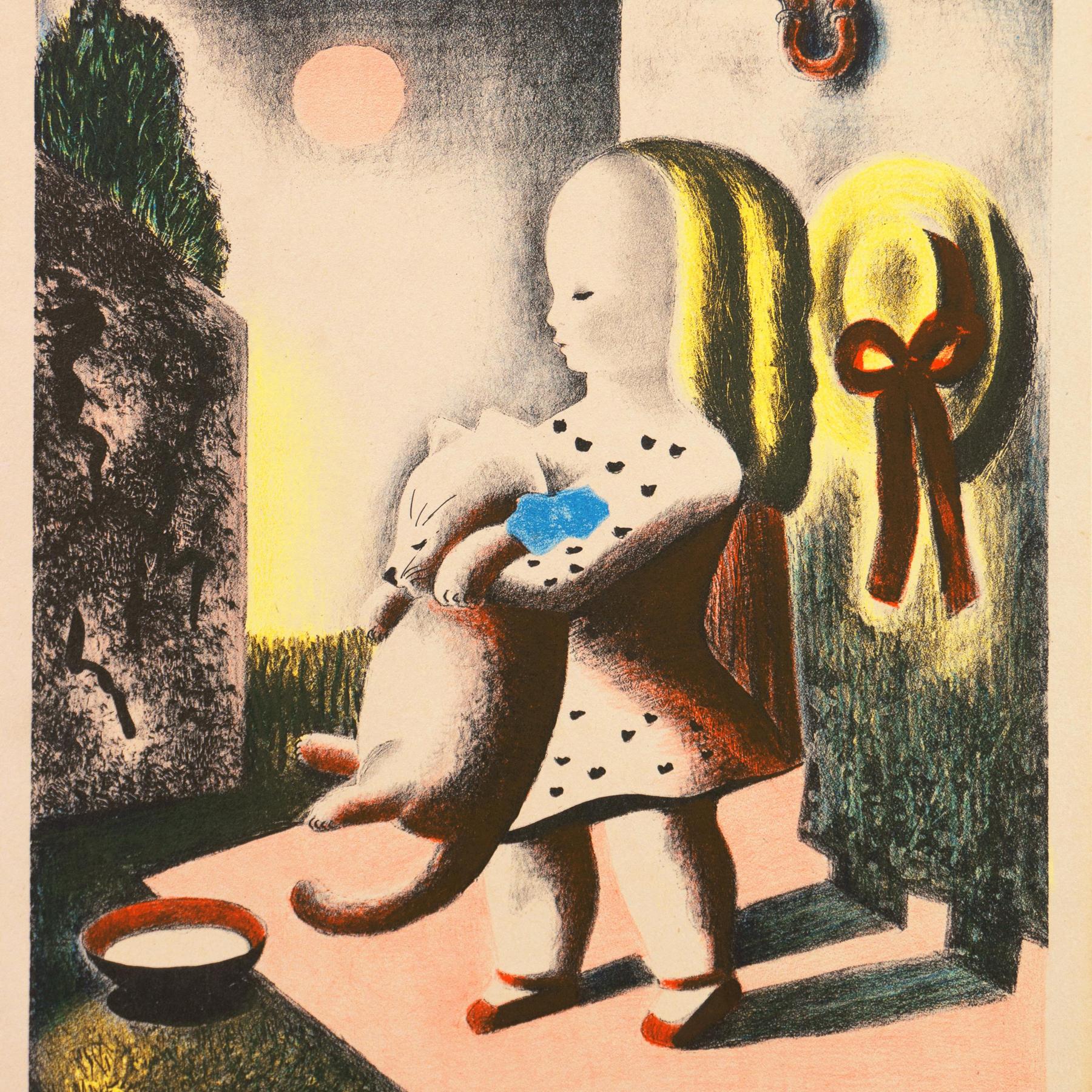 Nura Ulreich 'Anabel & Millicent', Art Deco, Woman Artist, AIC, ASL, Paris, Salon d'Automne Circa 1935