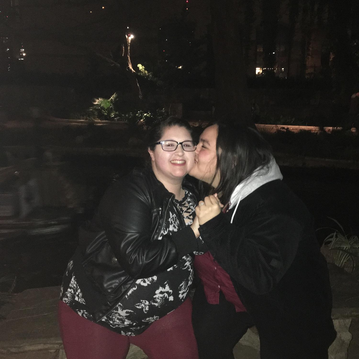 I proposed to Amber in December of 2018 on the Riverwalk on Marriage Island.