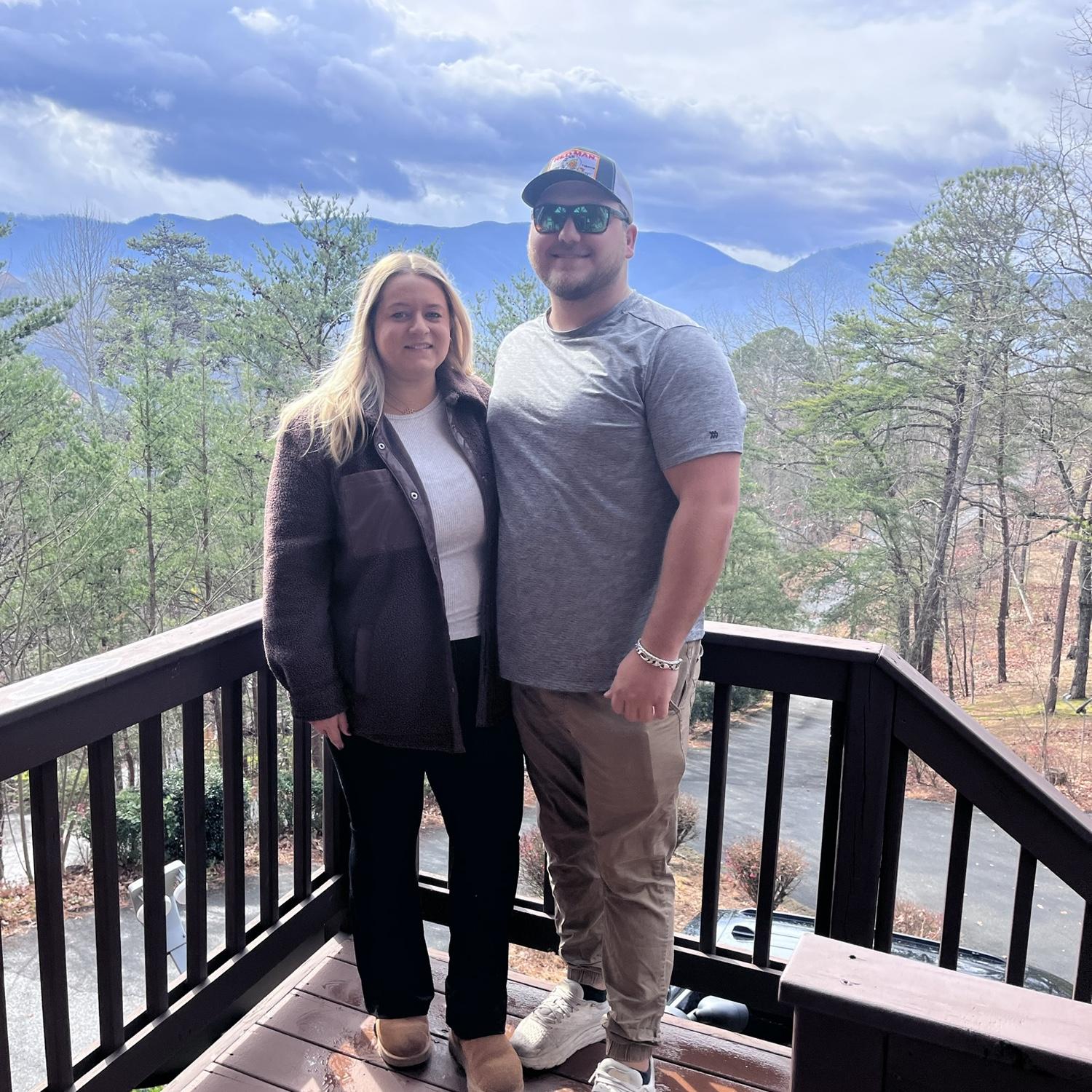 Gatlinburg with our good friends Ian and Lexie in fall 2023