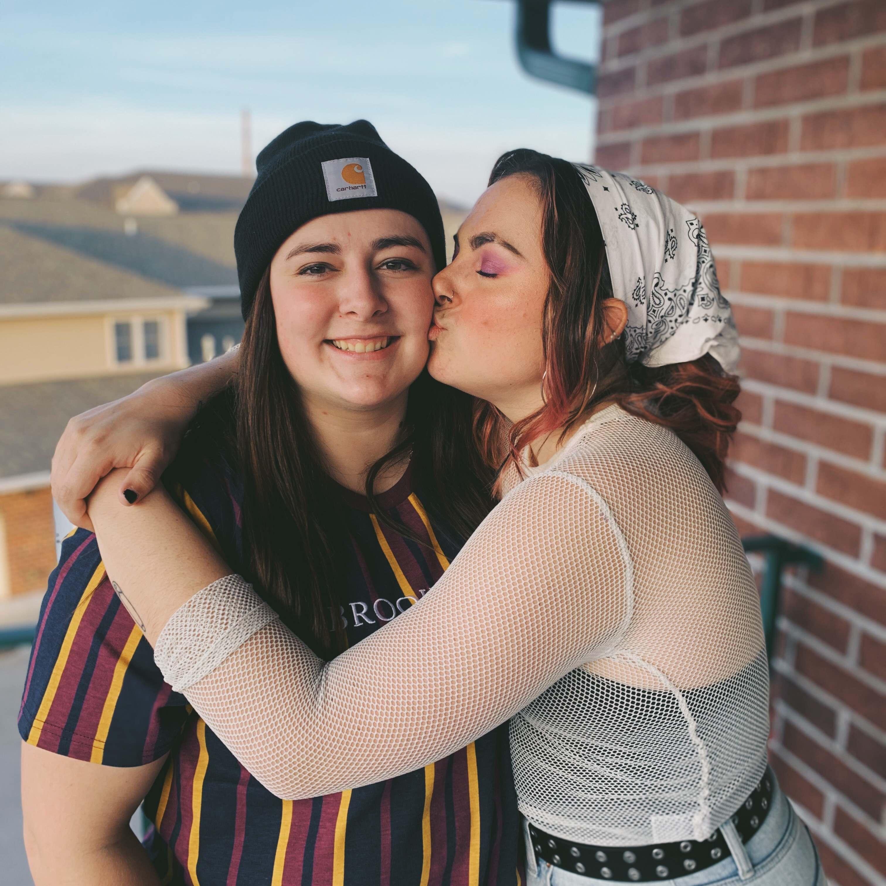 First picture we ever took together! I asked Delaney to be my girlfriend a few hours after this was taken! March 7th, 2020