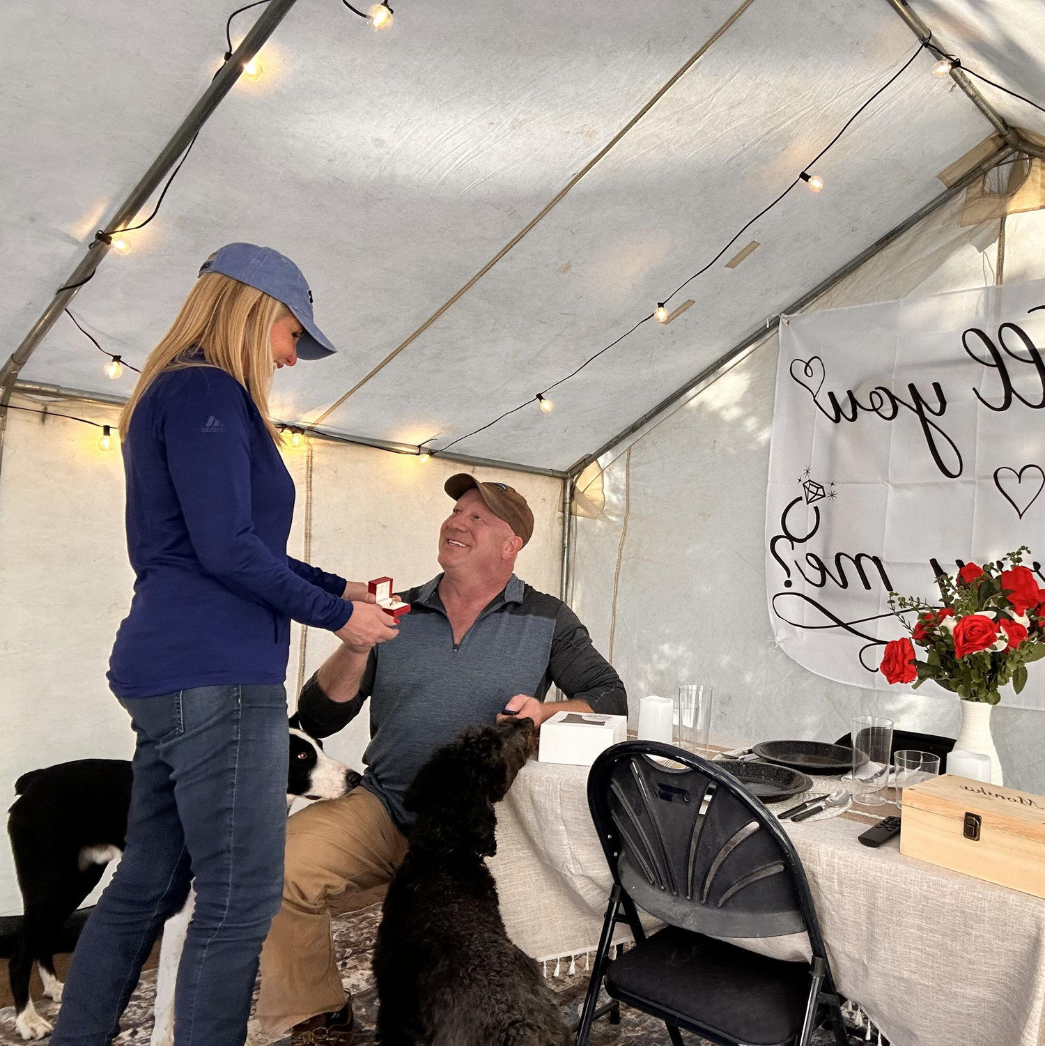 I get to marry the woman of my dreams!