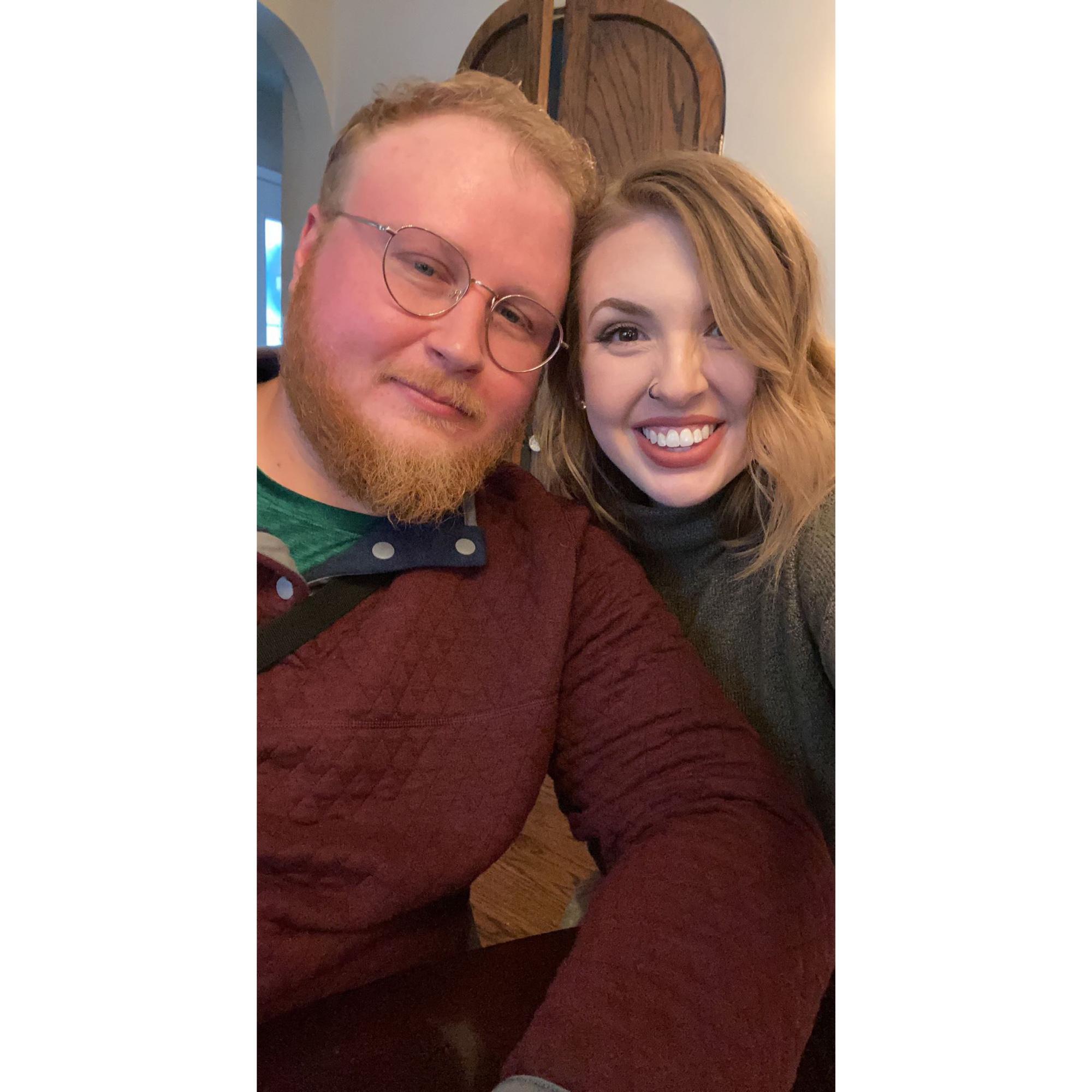 Our first anniversary!