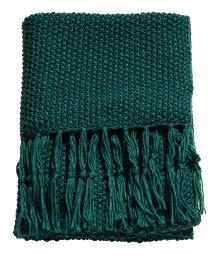 Moss-knit Throw