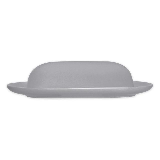 Noritake® Colorwave Covered Butter Dish in Slate