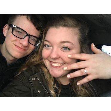 She said yes!!! One of the happiest moments in our lives so far! <3