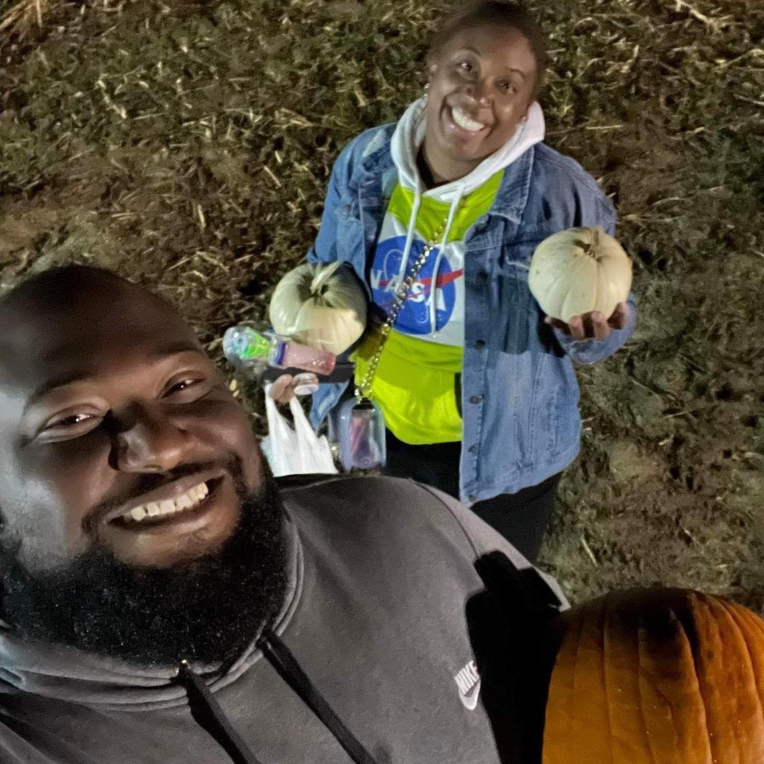 Night Pumpkin Patch Trip