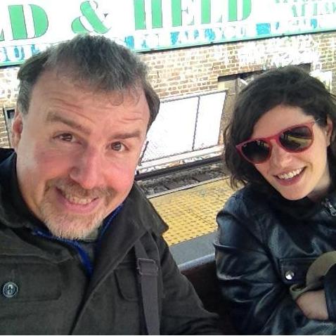 Somewhere on some subway platform in Brooklyn.