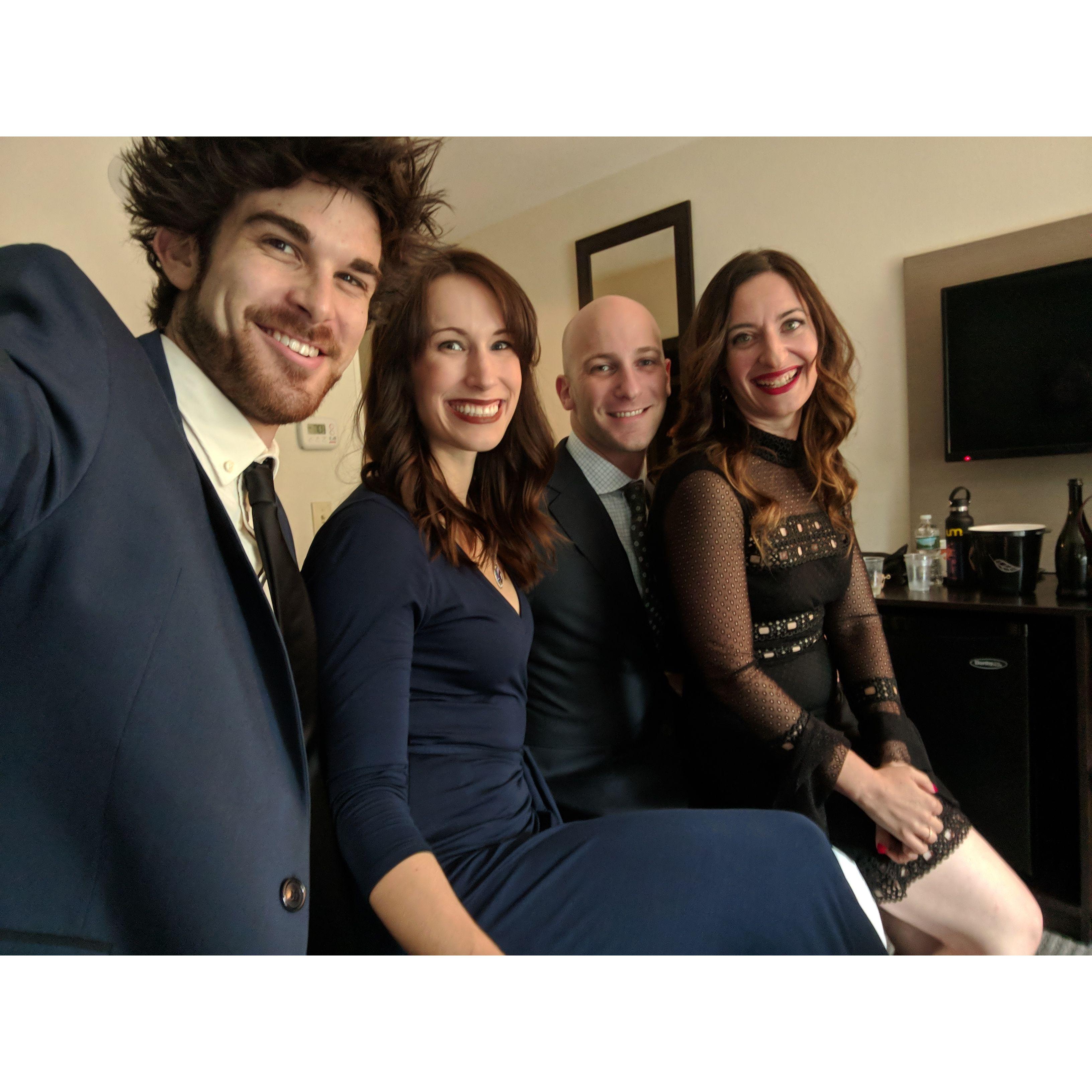Pre wedding fun with Flo and Jason