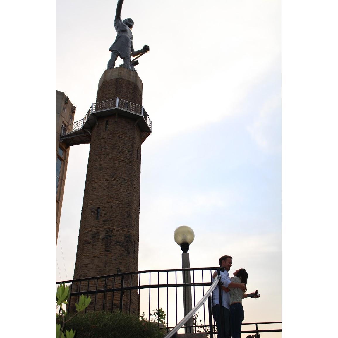 James proposed at Vulcan on October 21, 2017