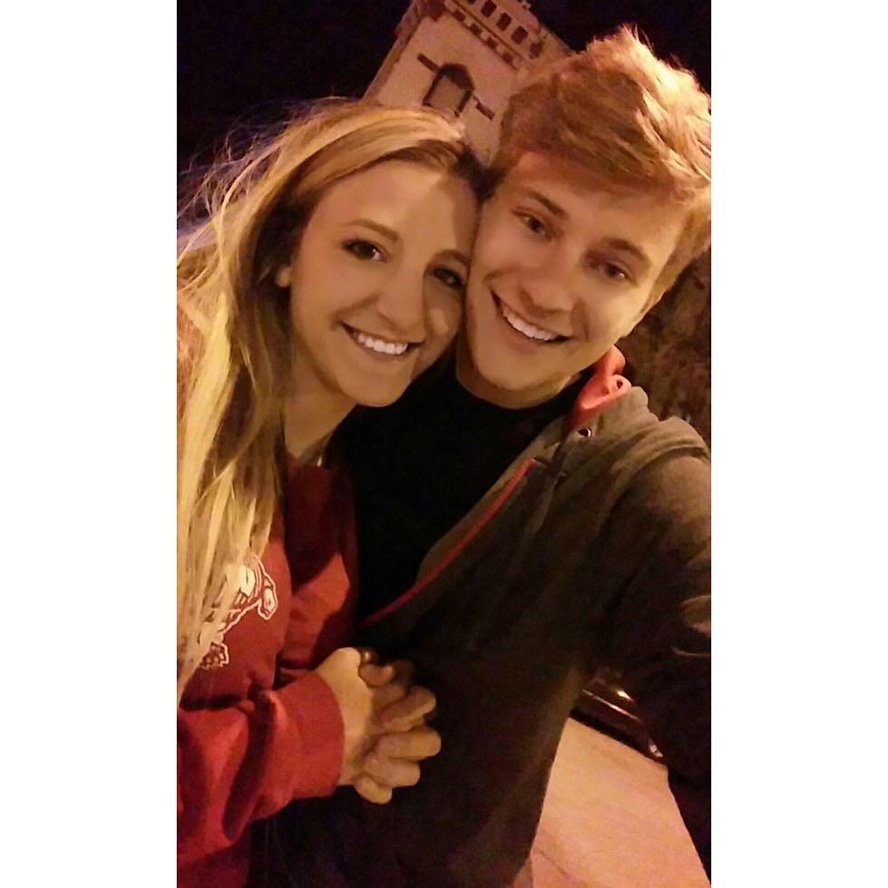 One of our first photos together in 2015!