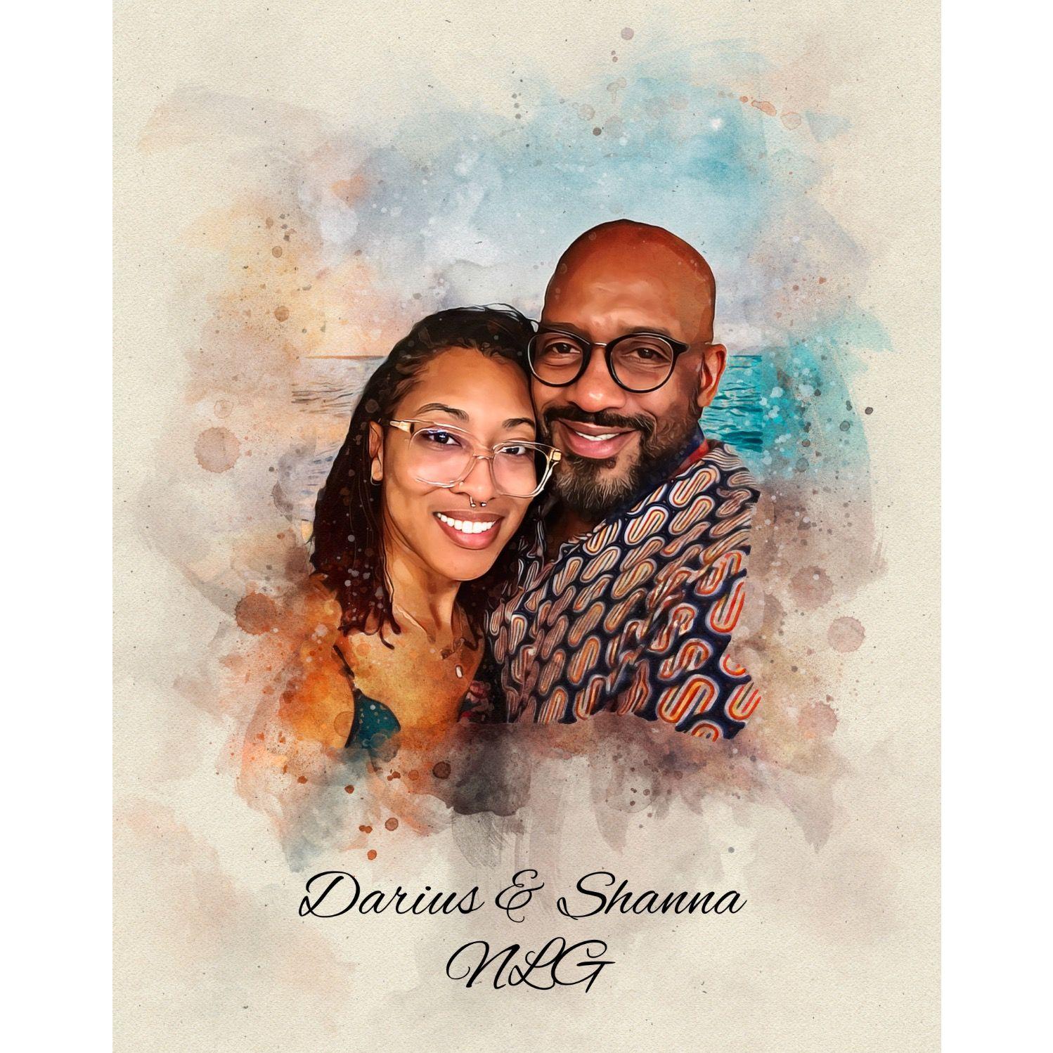 Never letting go of each other.