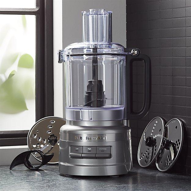 KitchenAid ® Contour Silver 9-Cup Food Processor Plus