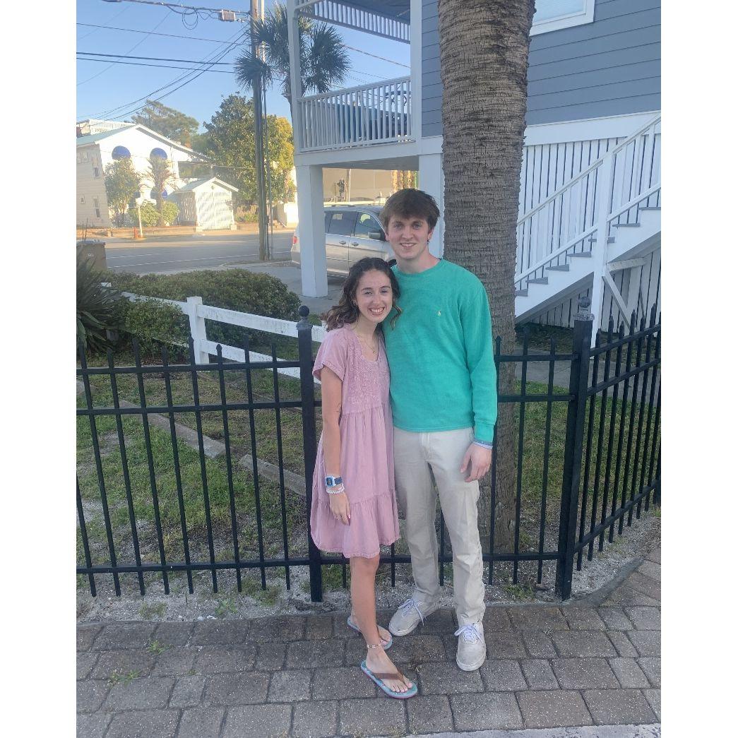 March 23rd, 2023: Tybee Island YoungLife trip..Matt shared on the couch that week that Lord let him know we were supposed to get married! Got super burnt that week too.