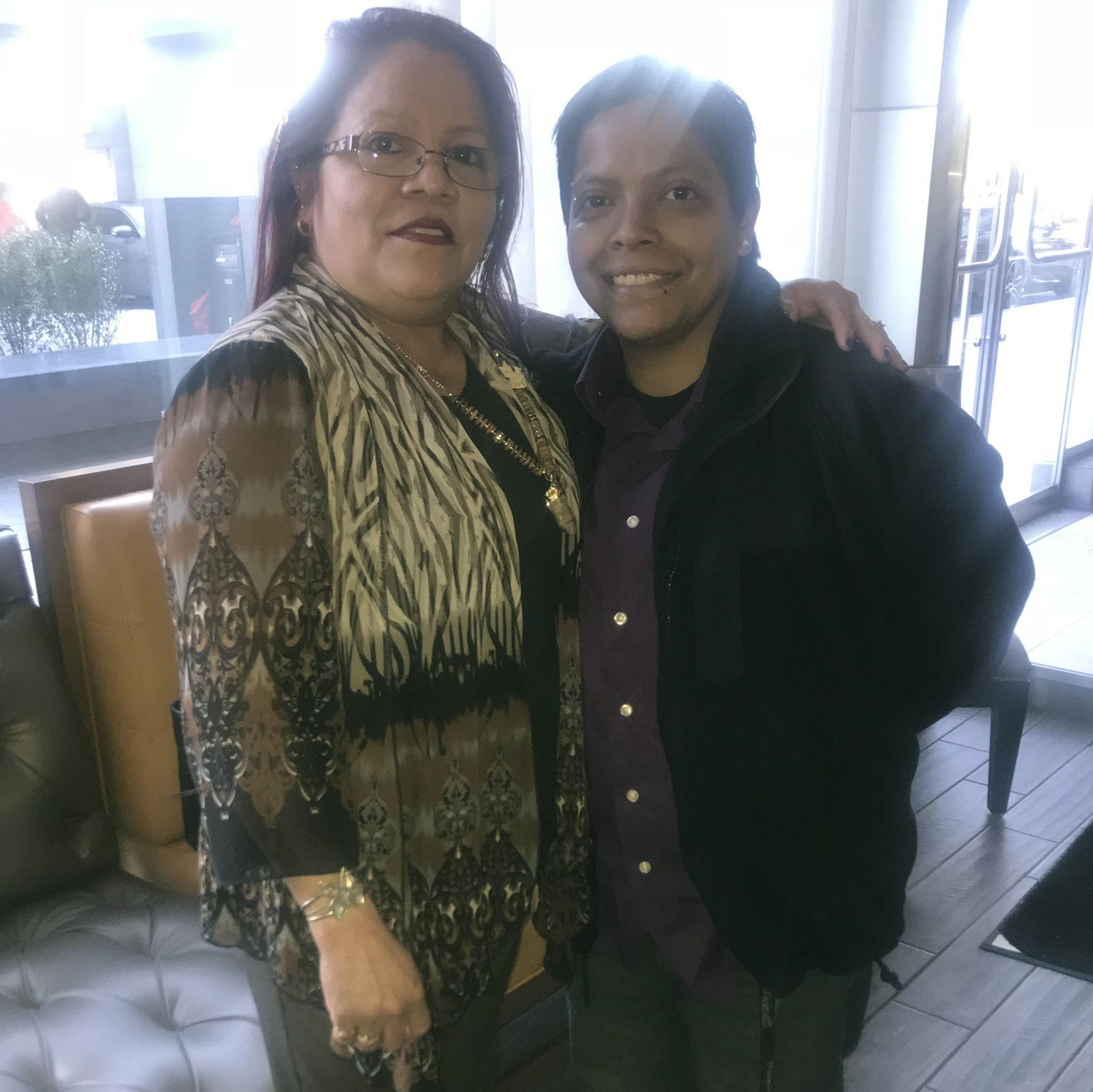 Leianah and her mom
