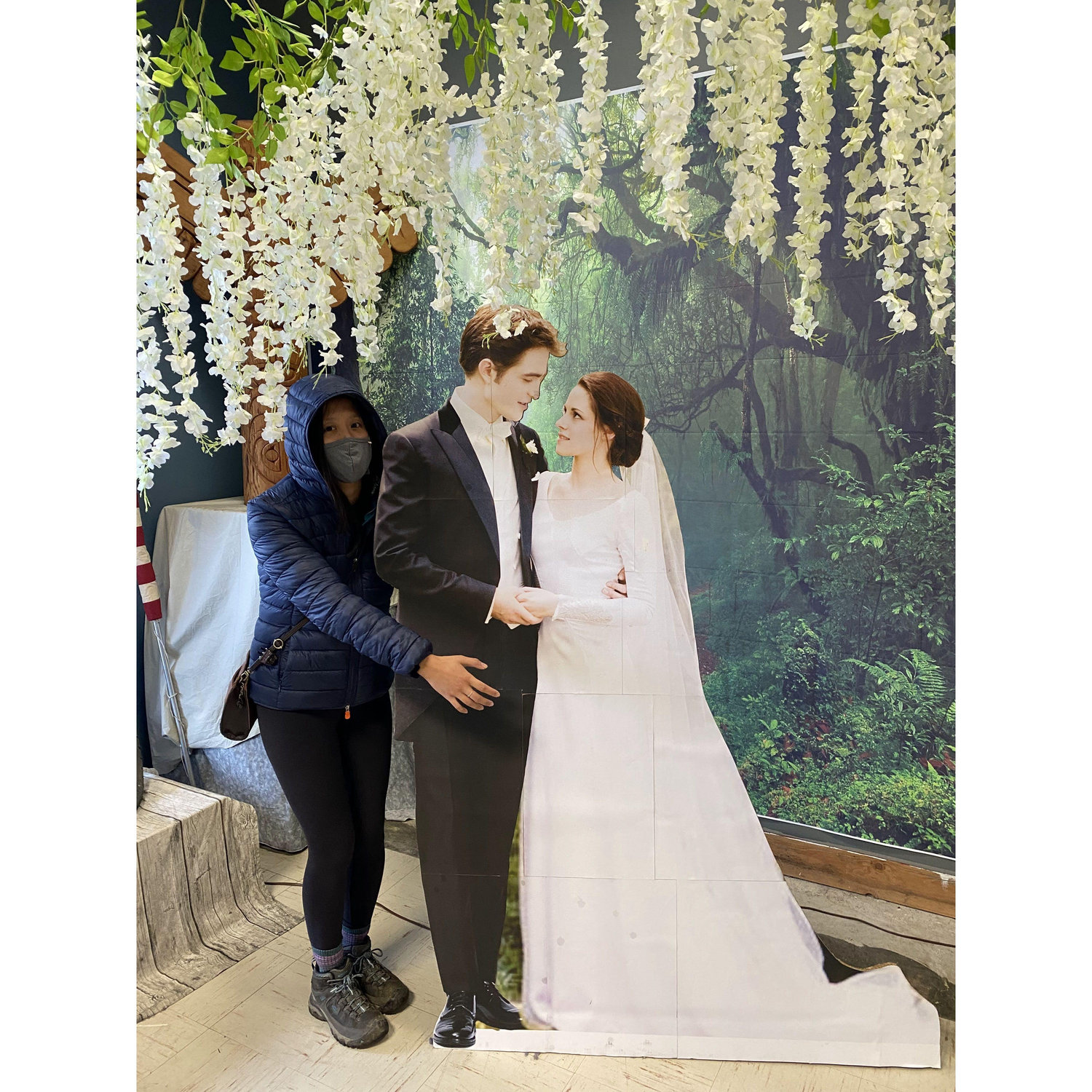 You might have missed it in the film, but Megan also attended the Twilight wedding.