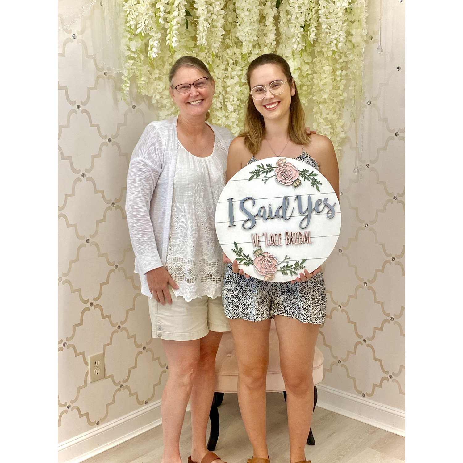 July 5, 2022: Morgan says "yes" to the dress