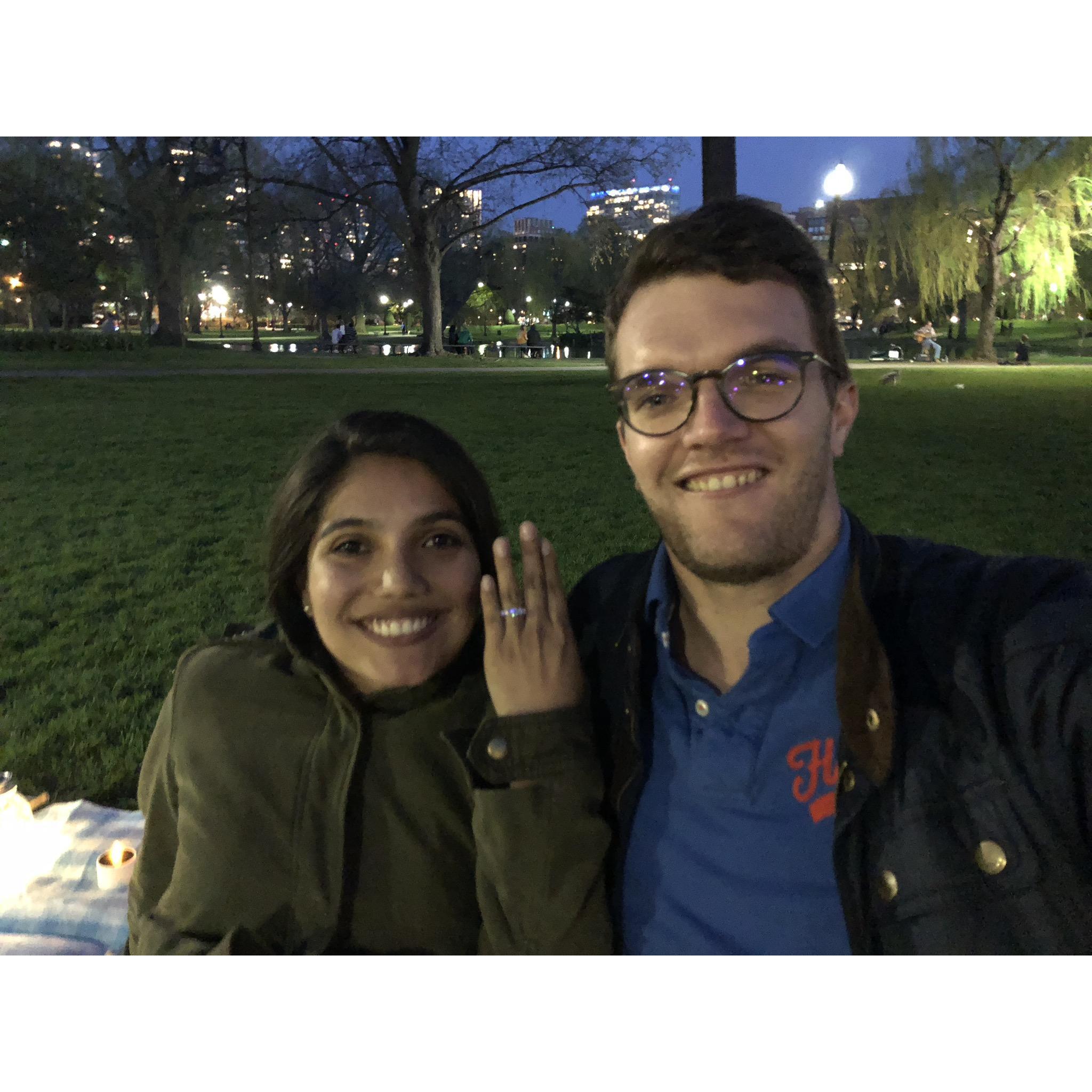 Engaged!