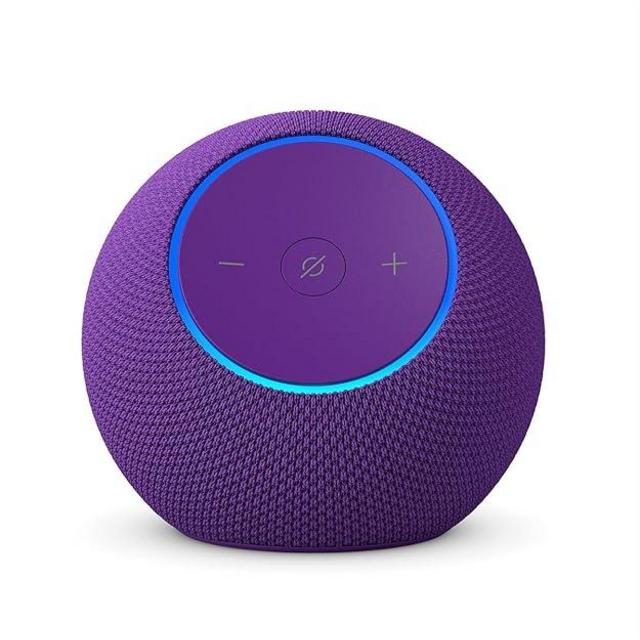Amazon Echo Dot Max (newest model), Alexa speaker with room-filling sound and nearly 3x bass, Great for living rooms and medium-sized spaces, Designed for Alexa+, Amethyst