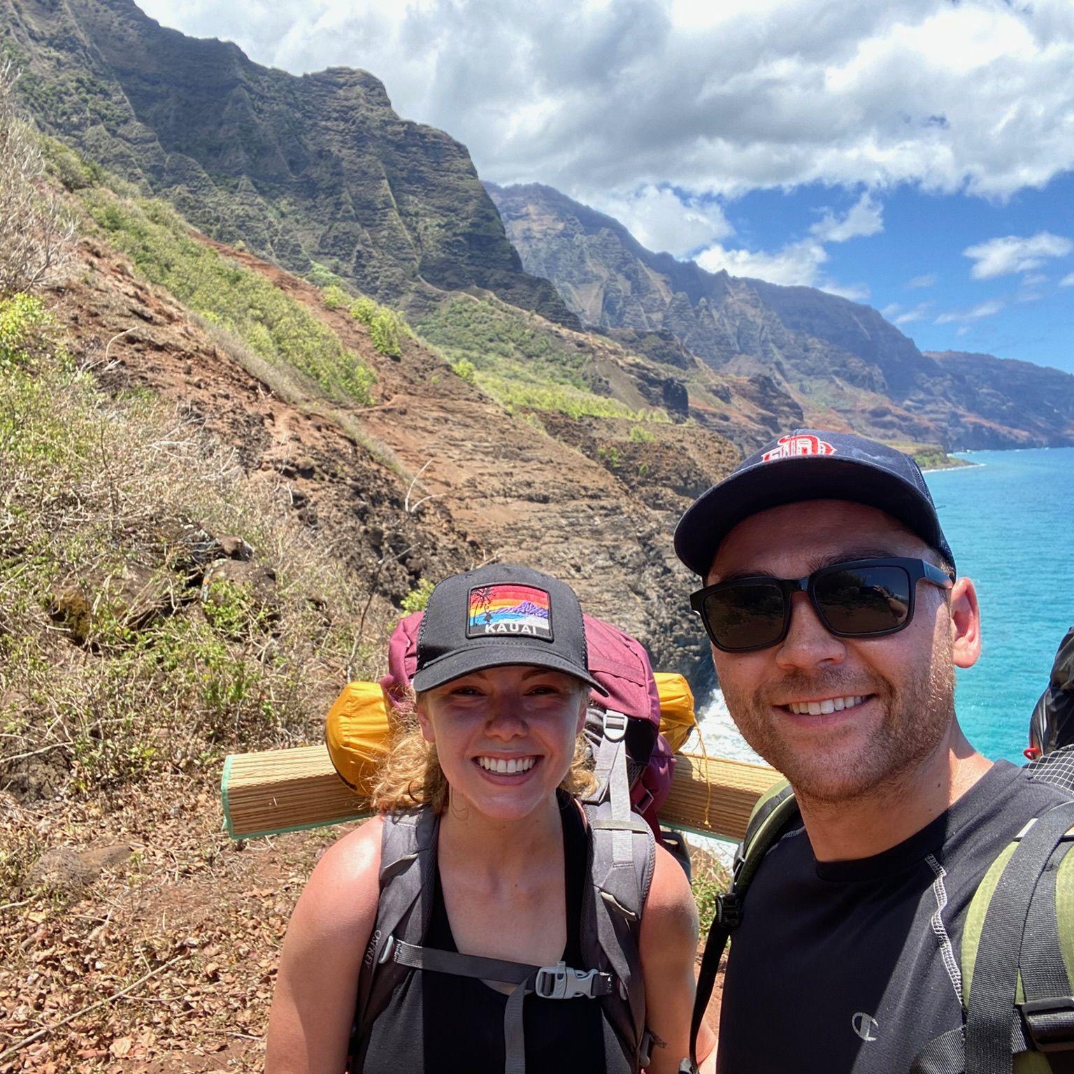 This was when Sierra realized that Jordan's idea of a "vacation" was a 24-mile backpacking trip