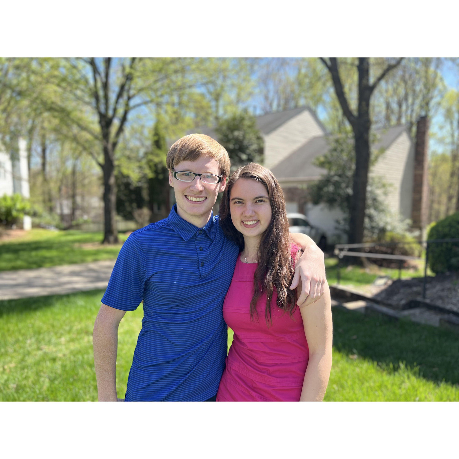 April 9, 2023 - Easter photos at Toby's house
