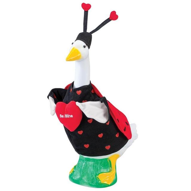 Fox Valley Traders Gaggleville Love Bug Baby Goose Outfit, Fits Baby 17" H Statue