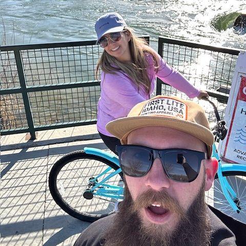 Biking in Boise
