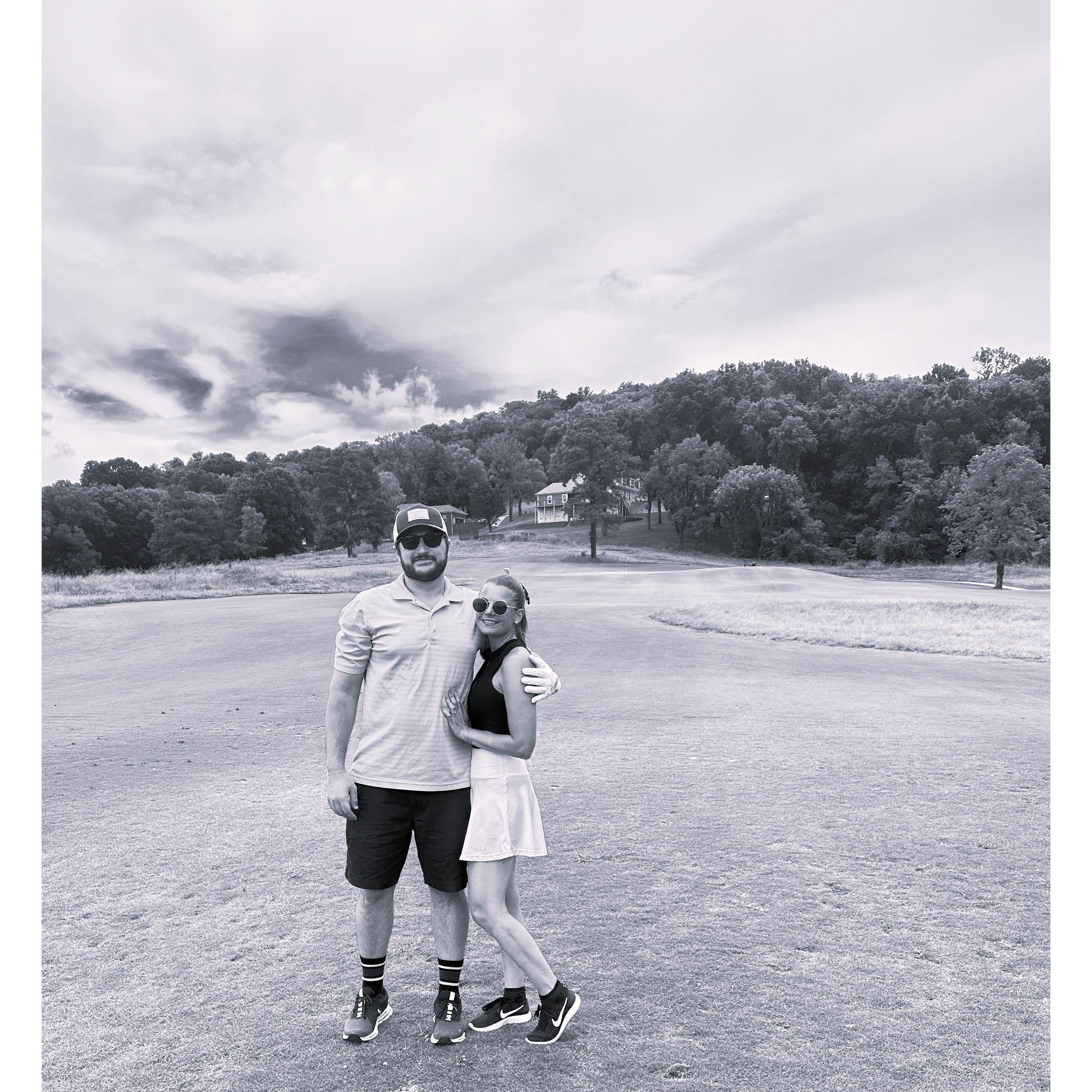 Our favorite couple activity!