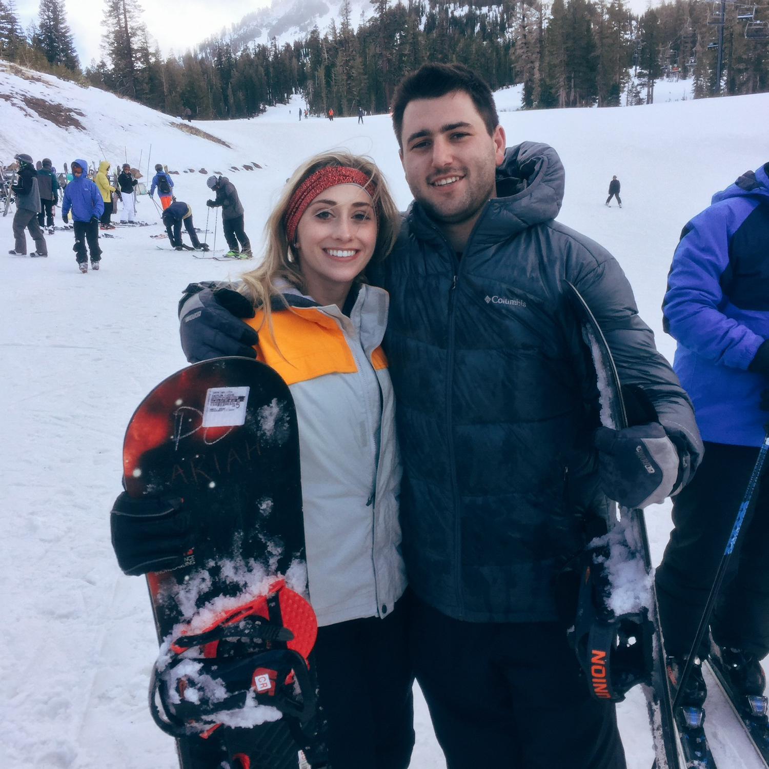 Snowboarding in Mammoth - 2018
