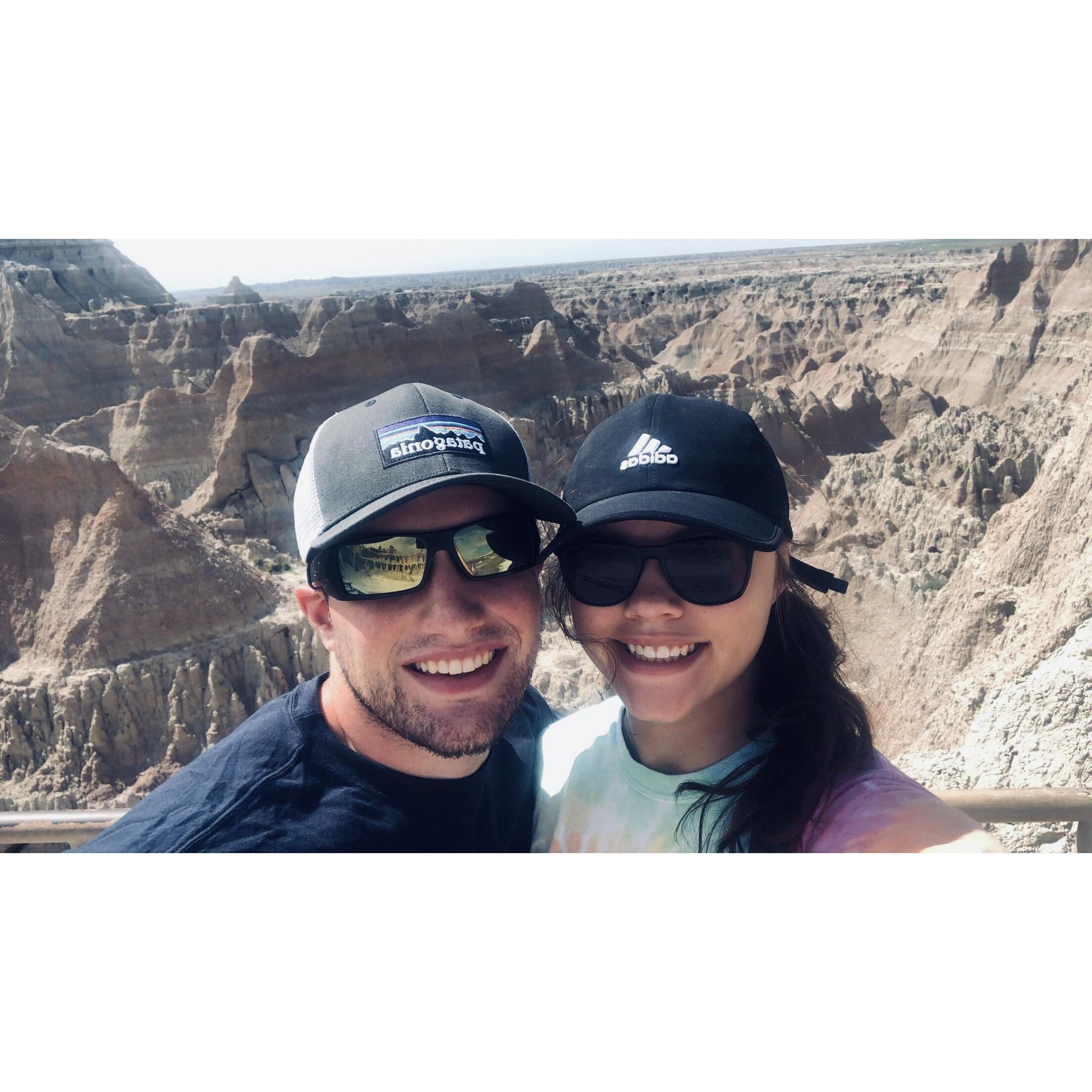 Our mission trip to Pine Ridge, SD 07/27/2018. We spent a month straight together traveling out west and it confirmed to us that we need to spend the rest of our lives together as husband and wife.