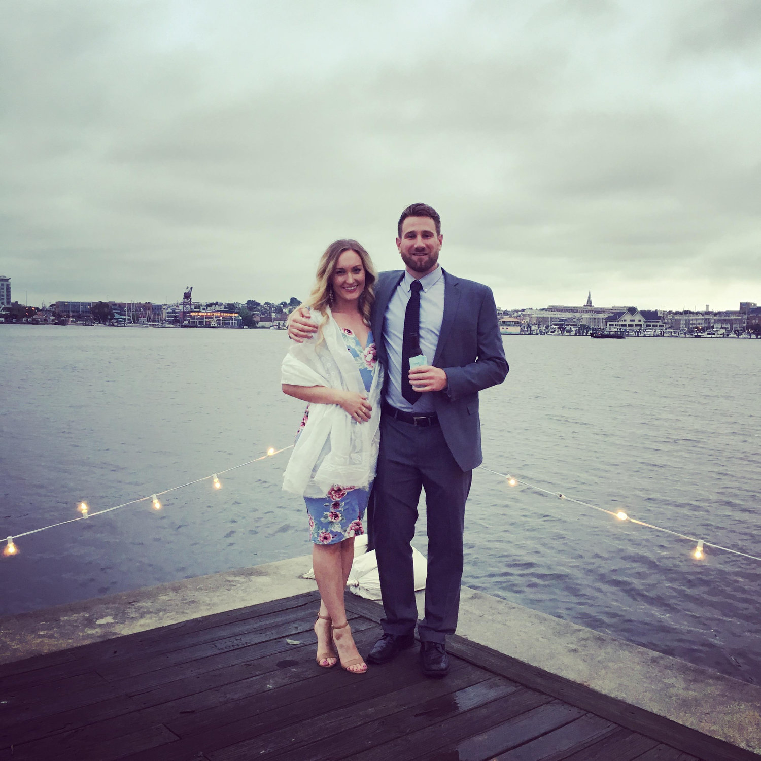 Wedding in Downtown Baltimore (told you we are really good at attending weddings). May, 2017
