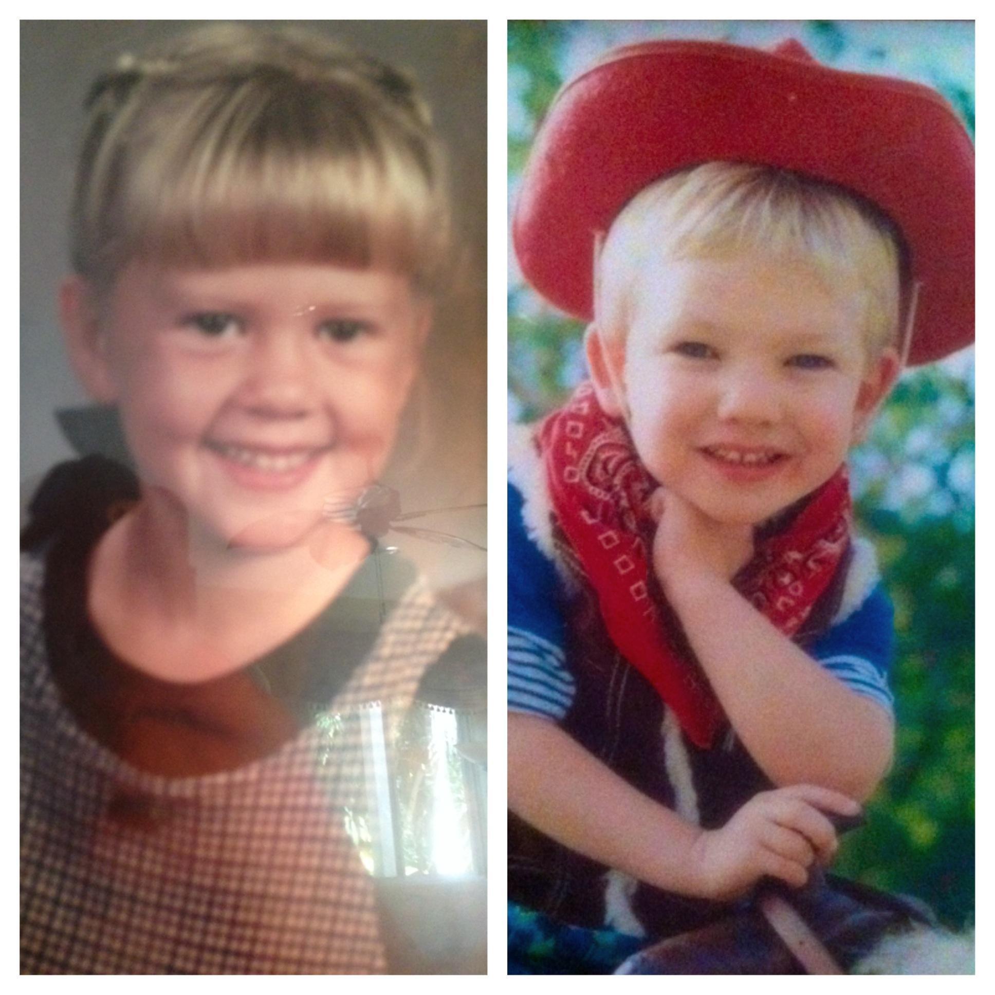 Baby Jancee and Baby Ryan