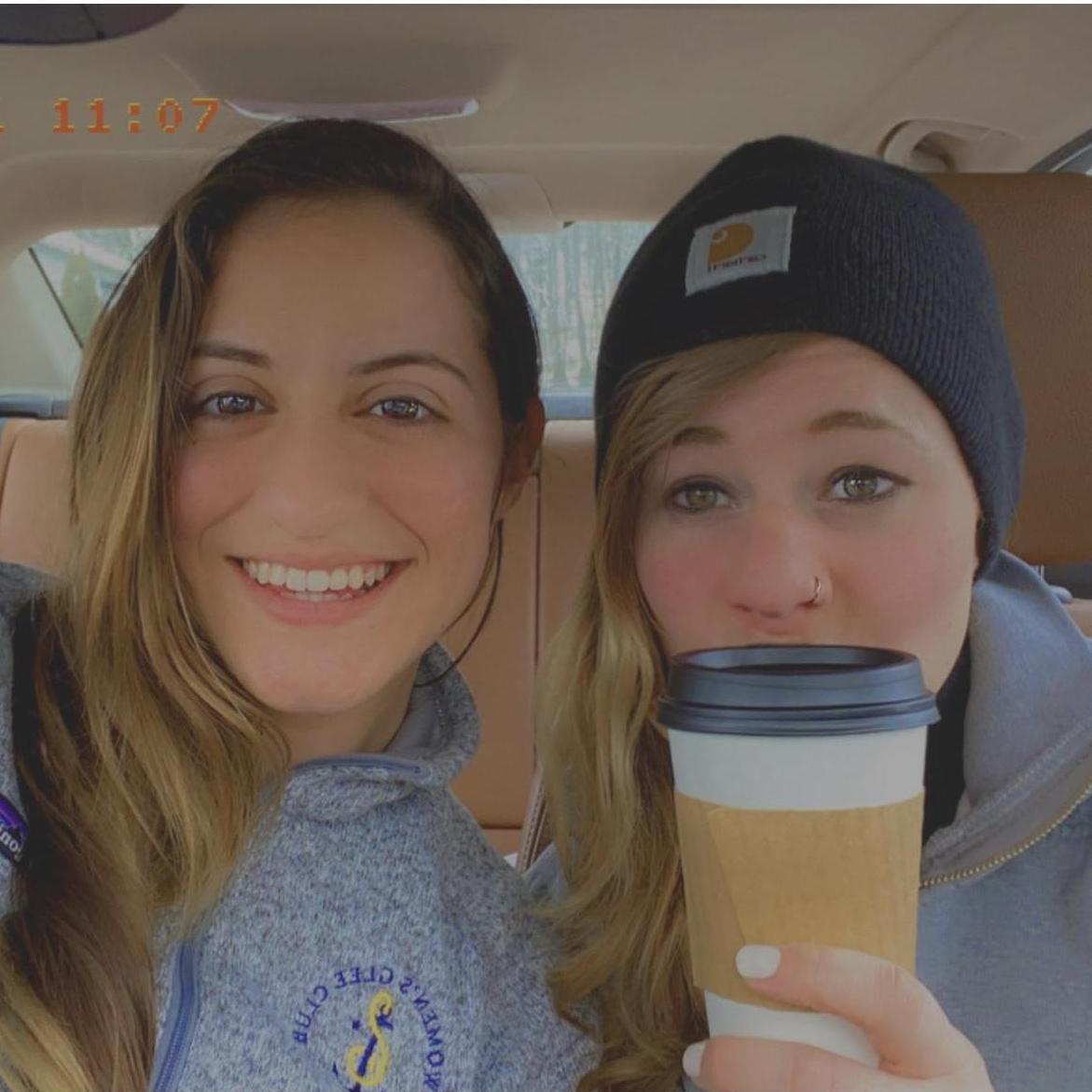 Warming up with some local coffee before hitting another brewery for lunch // 15 February 2021