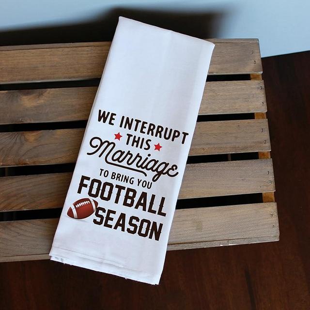 We Interrupt This Marriage to Bring You Football Season Towel