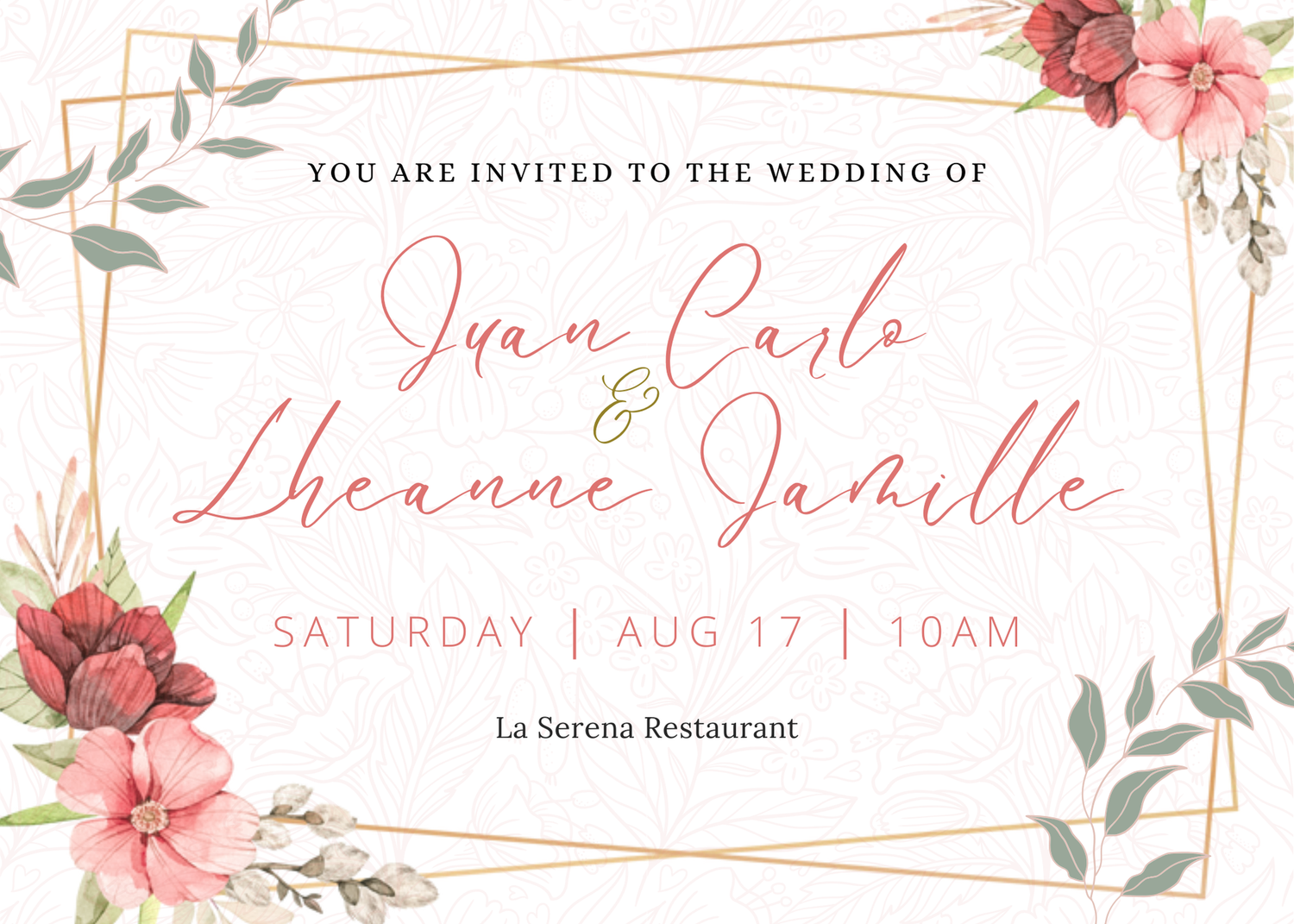 The Wedding Website of Juan Carlo and Lheanne Jamille