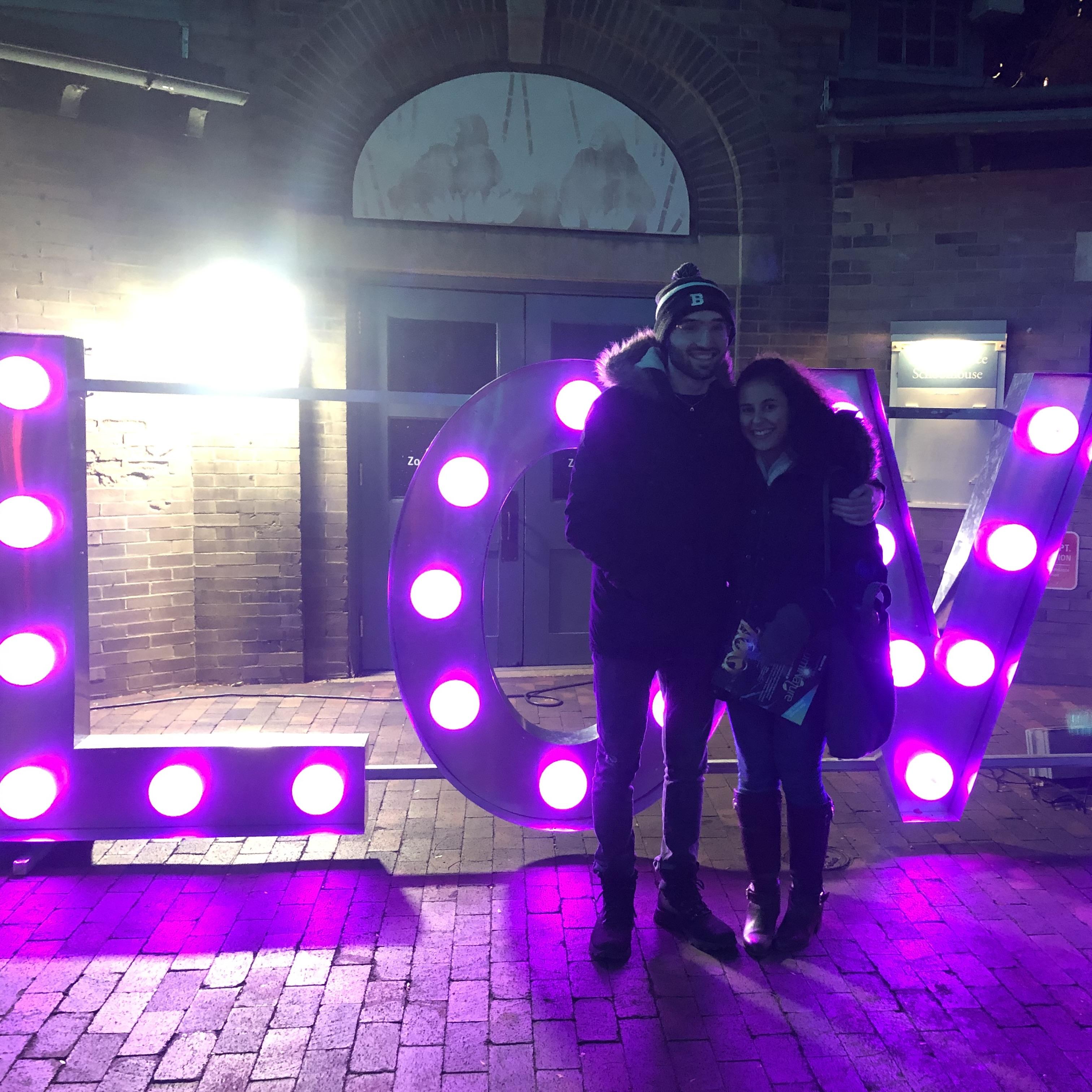 A trip to Philadelphia together during our long-distance, first post-graduate year, at the Philadelphia Zoo's Luminature (November 2021)