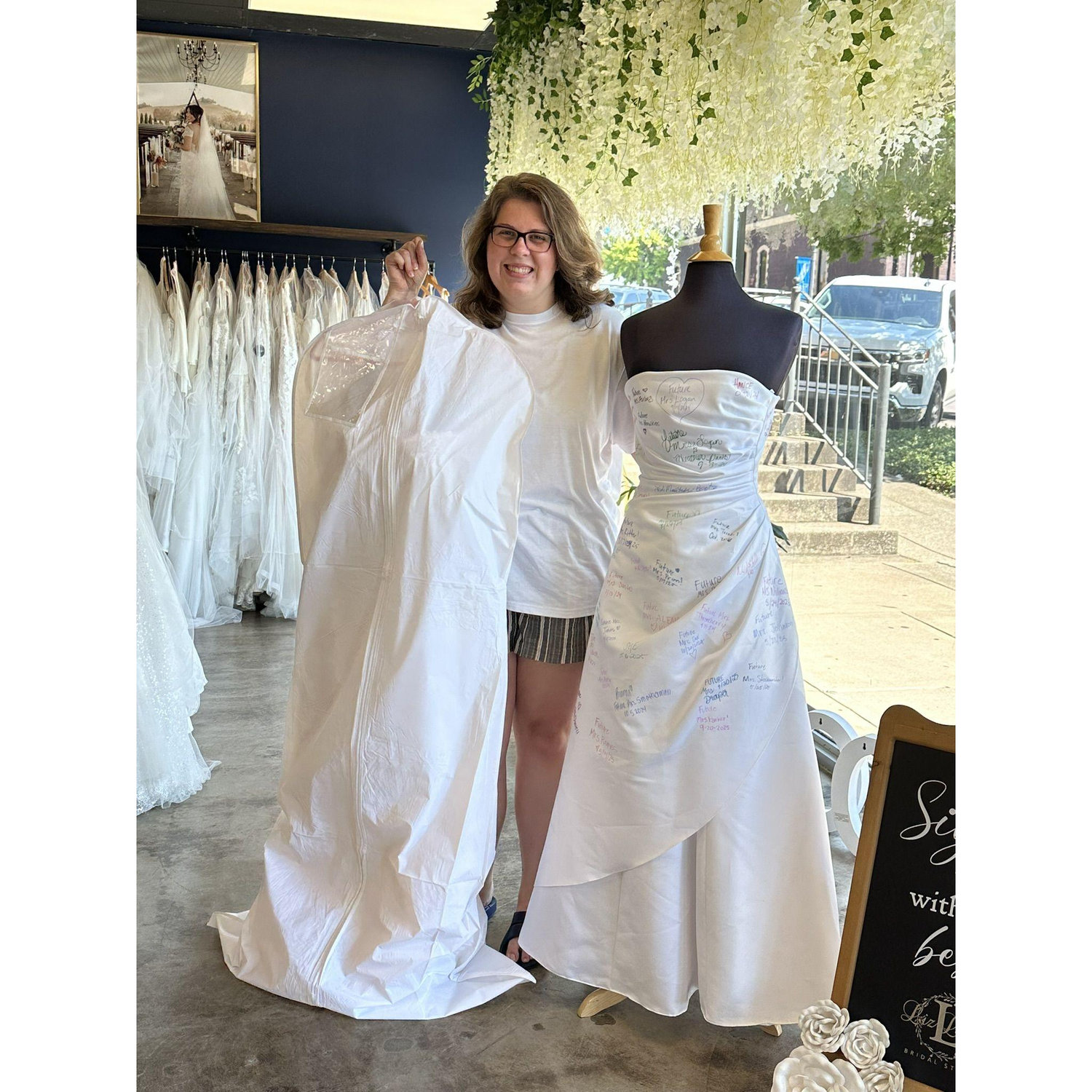 "YES!" to the dress! 8/31/2024