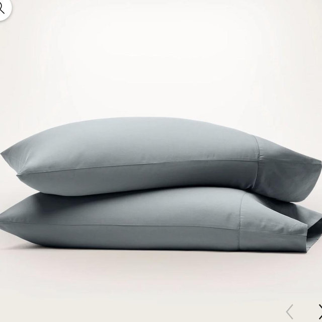 Signature Hemmed Pillowcase Set - Bluestone - king
